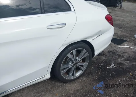 2018 Mercedes-Benz C 300 из США, поврежденный, VIN WDDWF4JB1JR326635